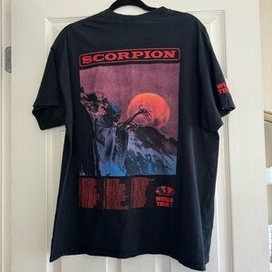 Drake Scorpion World Tour concert tee 2018